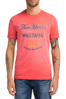 Футболка мужская Mustang 1008961-7179 красная S