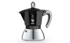 Гейзерная кофеварка Bialetti New Moka Induction Black 4 порции