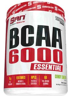Аминокислоты SAN Bcaa 6000 (417 гр.) - Леденец