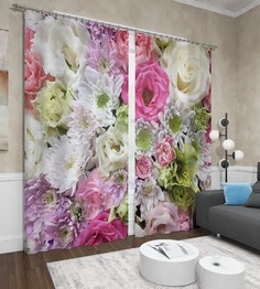 Фотошторы Сирень Becca 290x260