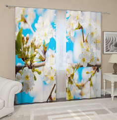 Фотошторы Сирень Karl 290x260