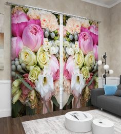 Фотошторы Сирень Donogh 290x260