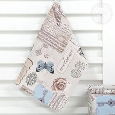 Полотенце кухонное из рогожки "Либретто" 50х70 Артпостель