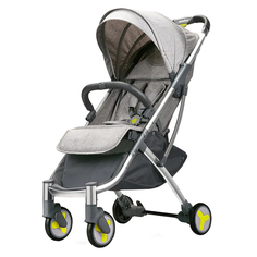 Коляска прогулочная Xiaomi BEBEHOO START Lightweight Four-wheeled Stroller Grey