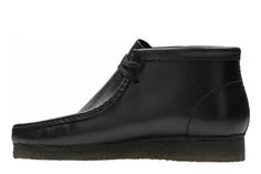 Ботинки мужские Clarks Wallabee Boot 26155512 черные 43 EU