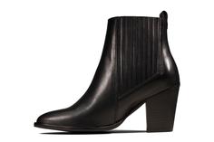 Ботильоны женские Clarks West Lo 26150733 черные 37 EU