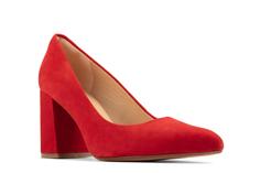 Туфли женские Clarks Laina85 Court 26154639 красные 37.5 EU