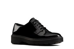 Полуботинки женские Clarks Witcombe Lace 26153717 черные 40 EU