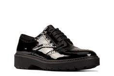 Полуботинки женские Clarks Witcombe Echo 26154937 черные 37.5 EU