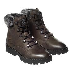 Ботинки женские Bugatti Magic 43180850-3569 зеленые 38 EU