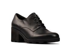 Ботильоны женские Clarks Rene Lace 26151013 черные 37.5 EU