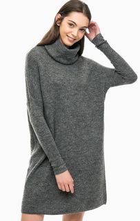 Платье-водолазка женское ONLY 15140166 серое M INT