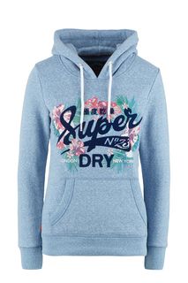 Толстовка женская Superdry G20694NT синяя 16 UK
