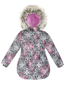 Куртка для девочки Reike Tenderness grey р.122