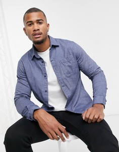 Фланелевая рубашка Jack & Jones-Синий