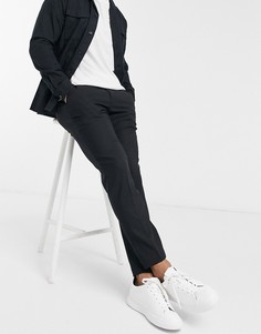 Черные брюки Selected Homme Tailored Studio-Черный