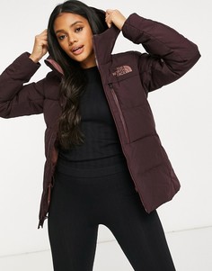 Коричневый горнолыжный пуховик The North Face Heavenly