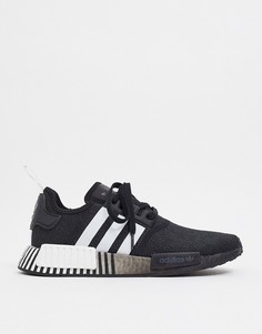 Черные кроссовки adidas Originals NMD_R1-Черный