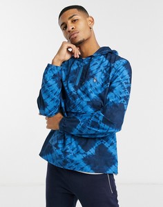 Худи с принтом тай-дай Original Penguin-Синий