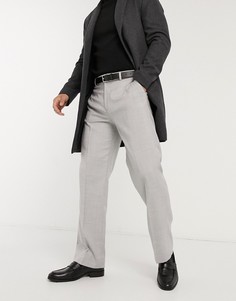 Узкие серые брюки Topman-Серый