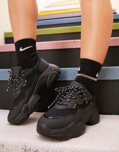 Черные кроссовки на массивной подошве ASOS DESIGN Divine-Черный