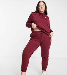 Бордовое худи Nike Plus essentials-Фиолетовый