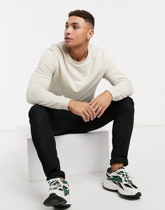 Серый легкий свитшот ASOS DESIGN