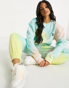 Oversized-свитшот от комплекта с принтом тай-дай Missguided Playboy-Мульти