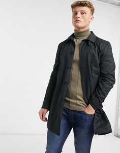 Черный макинтош Pretty Green Langley