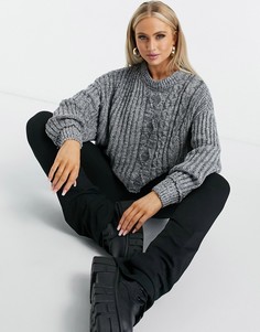 Джемпер Free People On your side-Серый