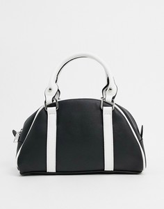 Черная сумка-боулер My Accessories London-Черный