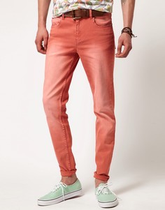 Узкие джинсы Cheap Monday-Красный