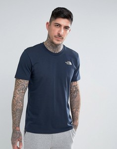 Темно-синяя футболка The North Face Simple Dome-Темно-синий