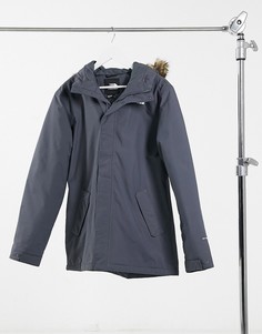 Серая куртка из переработанных материалов The North Face Recycled Zaneck-Серый