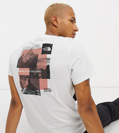 Белая футболка The North Face Stripe Mix эксклюзивно для ASOS-Белый