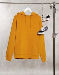 Oversize-худи желтого цвета ASOS DESIGN-Желтый