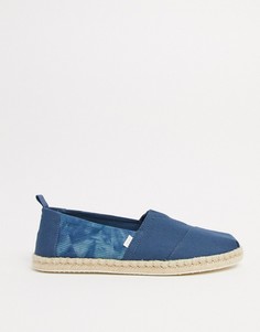 Синие эспадрильи Toms-Синий