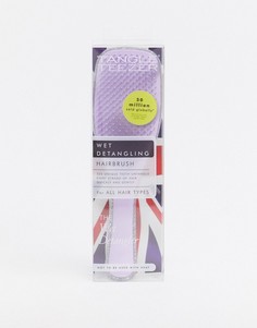 Фиолетовая блестящая щетка для распутывания влажных волос Tangle Teezer Christmas-Бесцветный