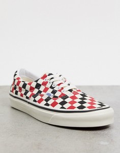Кеды в разноцветную клетку Vans era 95-Мульти