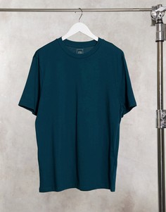 Бирюзовая футболка River Island-Синий