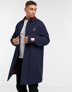 Пальто длиной три четверти с подкладкой Tommy Hilfiger Collections-Темно-синий