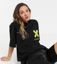 Черная футболка с логотипом COLLUSION Unisex-Черный
