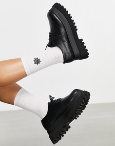 Белые высокие носки с вышитой паутинкой ASOS DESIGN Halloween-Белый