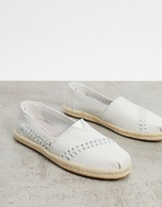 Белые эспадрильи Toms-Белый