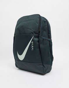 Зеленый рюкзак Nike Training Brasilia 9.0-Черный