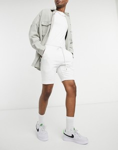 Белые меланжевые джинсы скинни ASOS DESIGN-Белый