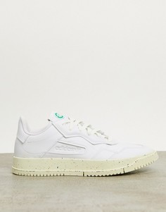 Белые кроссовки adidas Originals Clean Classics Sustainable SC Premiere-Белый