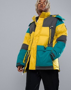 Желтая парка The North Face V-Stok-Желтый