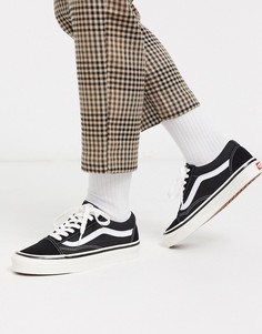 Черные/белые кроссовки Vans Anaheim Old Skool 36 DX-Черный