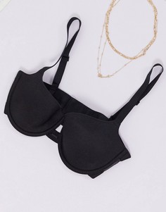 Черный бюстгальтер DKNY